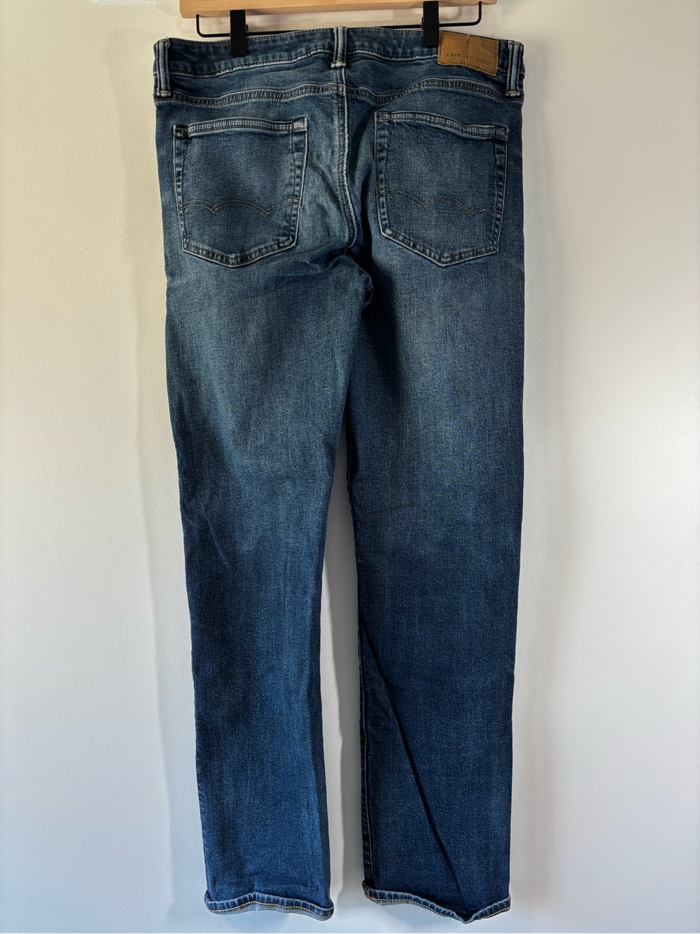 American Eagle Outfitters Men's Airflex+ Original Straight Jeans 32 x 32 - Picture 2 of 4